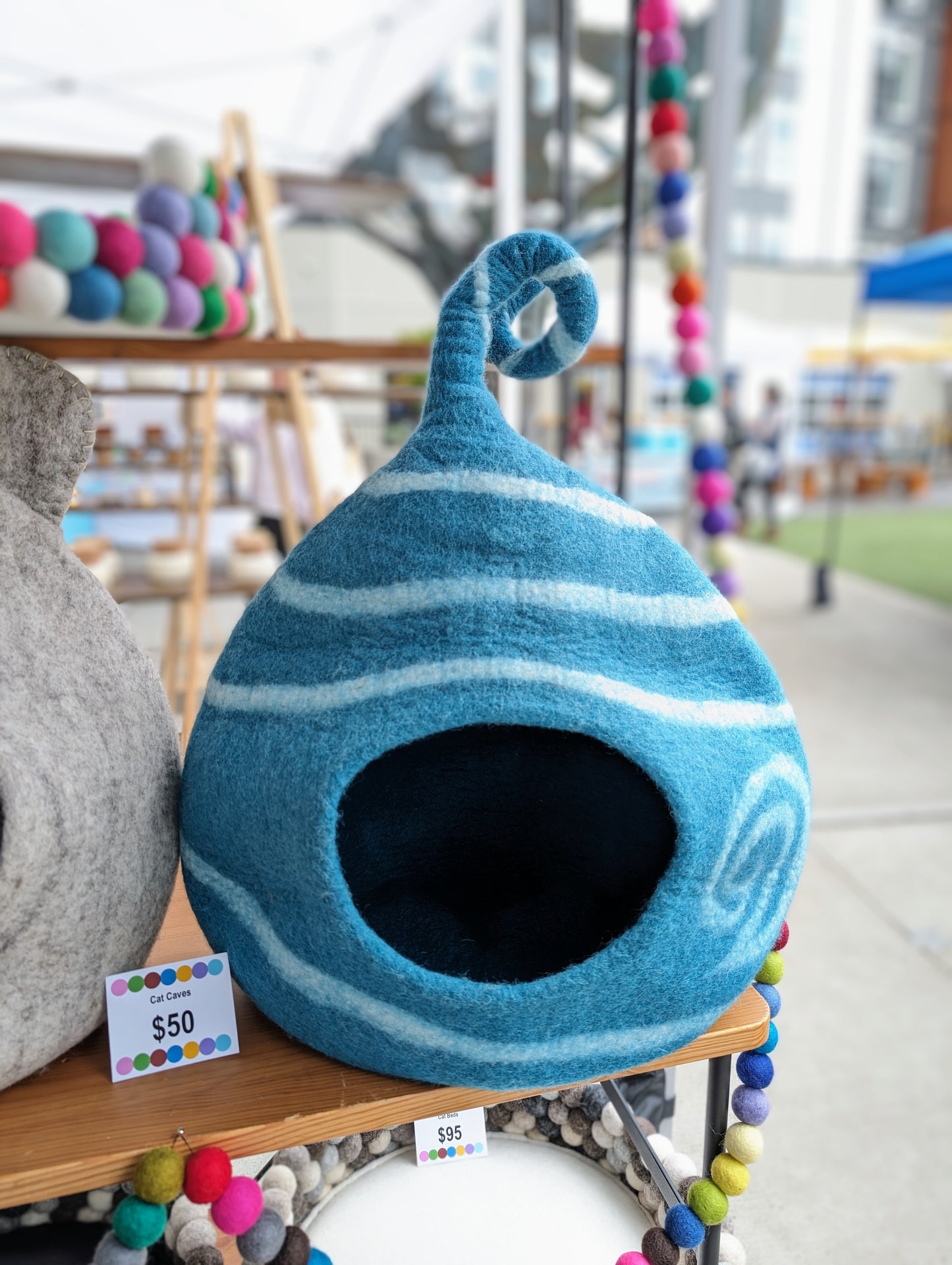 Sky Swirl Cat Cave