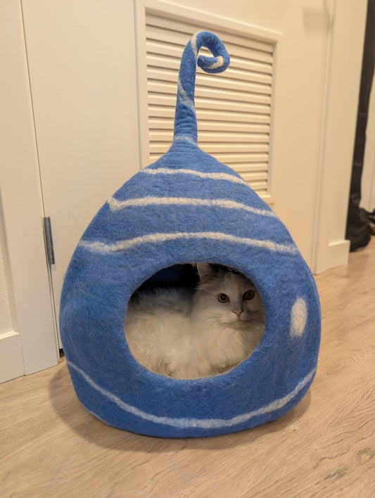 Sky Swirl Cat Cave